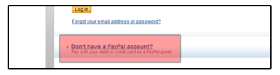 Pay without using PayPal