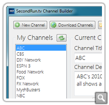 Channel Builder Screenshot